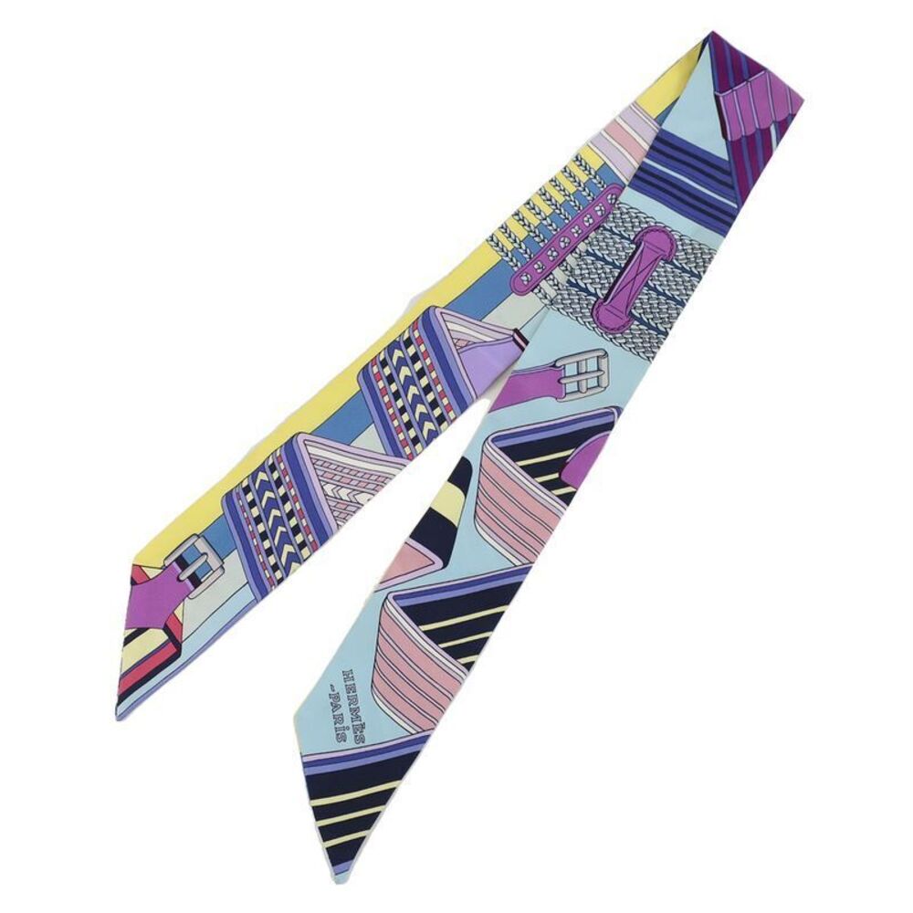 Hermes Zigzag Sangle Sangles EN Zigzag Light Blue… - image 1